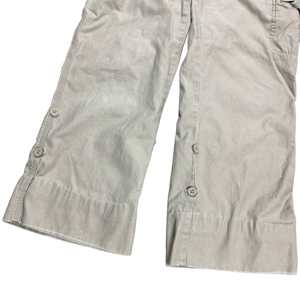 Women’s Y2K The North Face Cargo Tan Hiking Sport Pants Size 6 - Picture 3 of 8